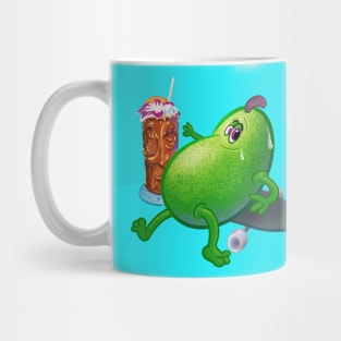 GreenSkinMango g’mangos TikiSkate Mug